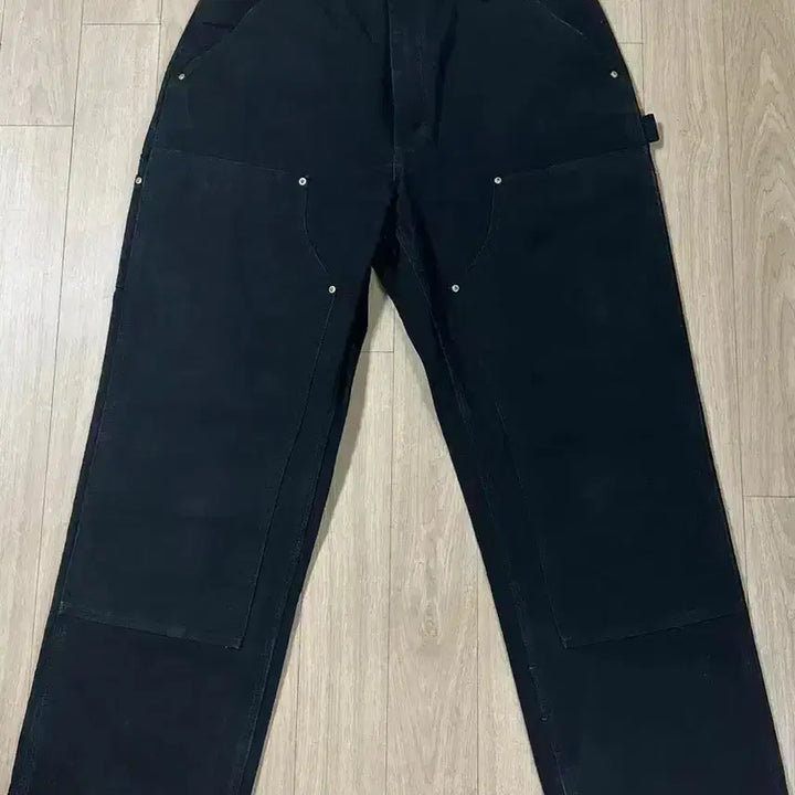 [BUNJANG] Carhartt B01 Double Knee Pants Black Made in USA 34 / 칼하트 B01 더블니 34 블랙 Made in USA