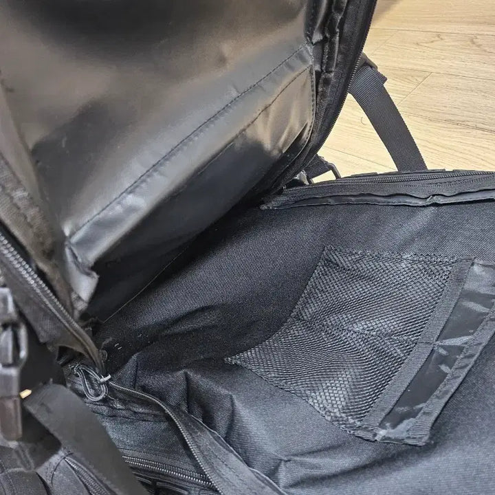 [BUNJANG] Black Tactical Backpack Military Style / 블랙 택티컬 백팩 밀리터리 스타일