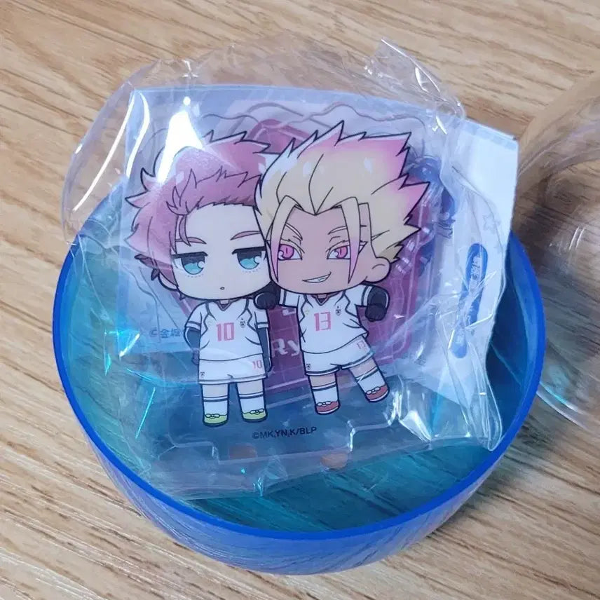 [BUNJANG] Blue Lock Itoshi Sae &amp; Shido Ryusei Gacha Acrylic Stand / 블루록 이토시 사에&amp;시도 류세이 가챠 아크릴 스탠드