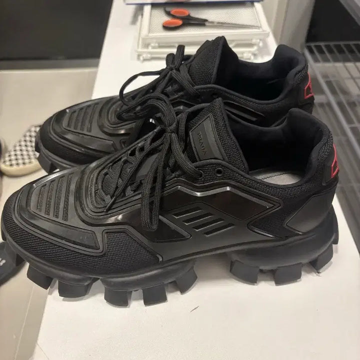 [BUNJANG] Prada Cloudburst Thunder Sneakers Black Size 9.5 / 프라다 클라우드버스트 썬더 9.5