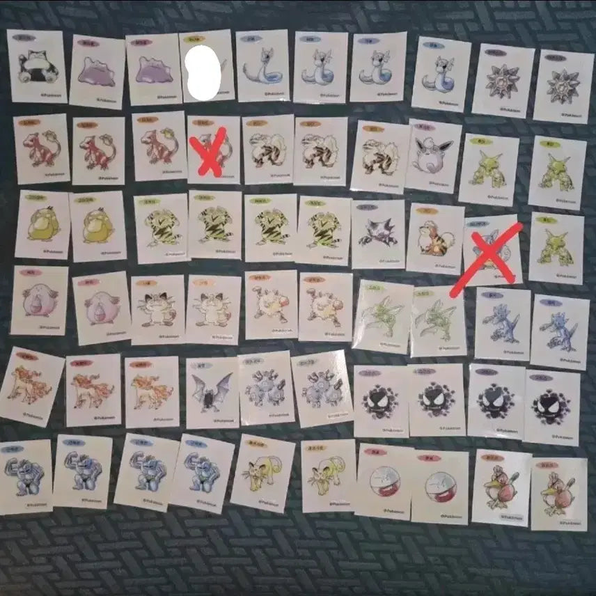 [BUNJANG] Pokemon 30th Anniversary 1st Gen Stickers / 포켓몬 30주년 1세대 띠부씰 판매합니다