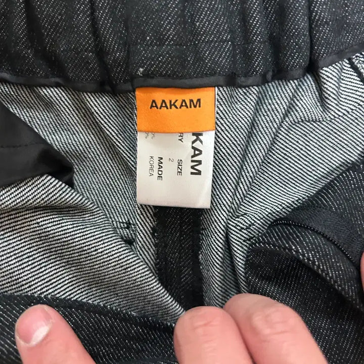 [BUNJANG] ACAM Denim Wide Pants Size 2 / 아캄 데님 와이드팬츠 2사이즈
