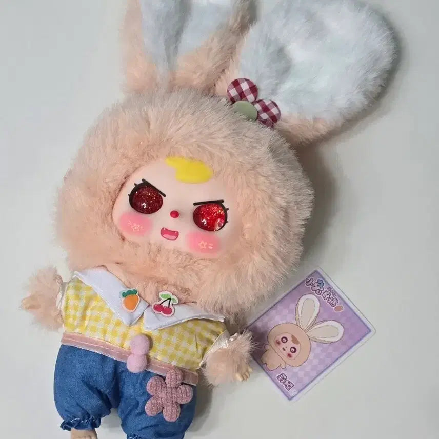 [BUNJANG] Baby Three Doll Keychain Orange-Yellow / 베이비 쓰리 인형 키링 연주황
