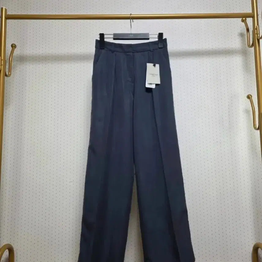 [BUNJANG] Celeb Shop Edition Charcoal Blue Modal Pants (New) / 셀렙샾에디션 차콜블루 모달팬츠55,66사이즈(새상품)