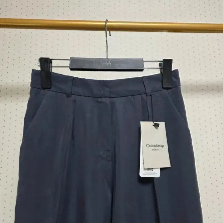 [BUNJANG] Celeb Shop Edition Charcoal Blue Modal Pants (New) / 셀렙샾에디션 차콜블루 모달팬츠55,66사이즈(새상품)