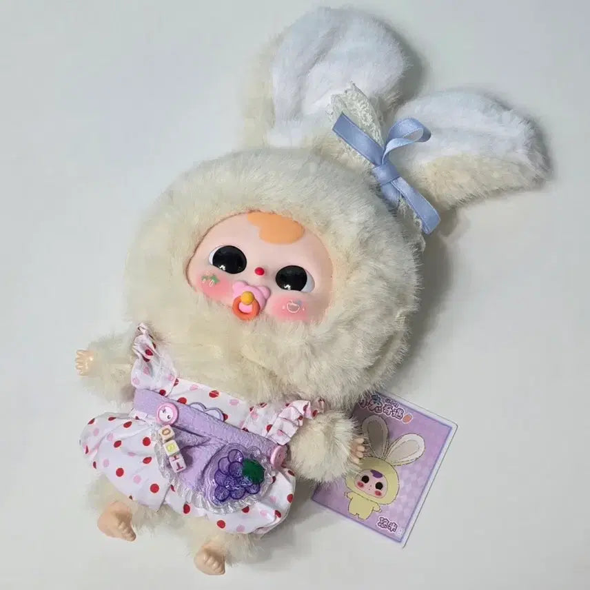 [BUNJANG] Baby3 Addeying Doll Keychain / 베이비쓰리 인형키링 연노랑 애땡잉