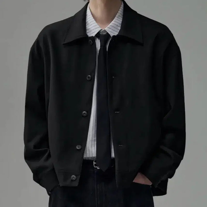 [BUNJANG] Drawfit Minimal Soft Wool Jacket Black / [L]드로우핏 미니멀 소프트 울 자켓 블랙 판매