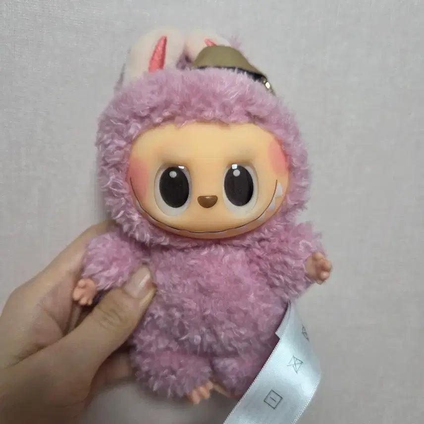 [BUNJANG] Labubu Pink Plush Toy / 라부부 핑크인형팔아요