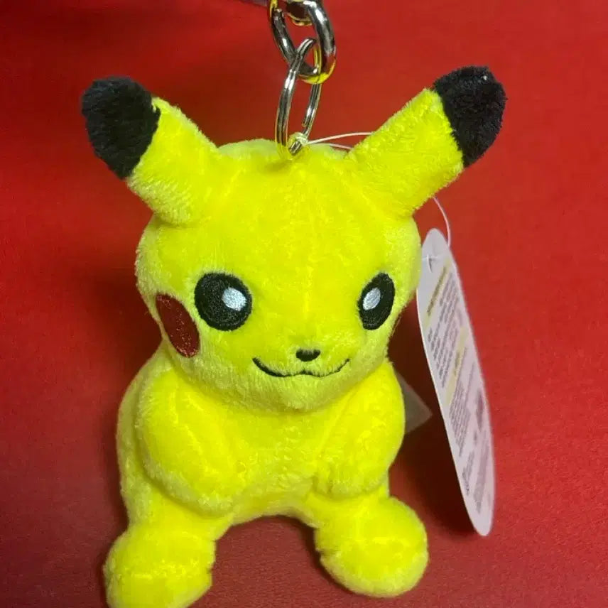 [BUNJANG] Pokemon Pikachu Plush Keychain / 포켓몬스터 피카츄 인형 키링 직뽑