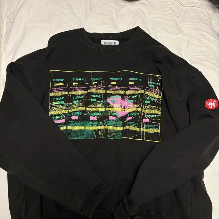 [BUNJANG] C.E. Overdye Crewneck Sweatshirt Black / CAVEMPT 맨투맨