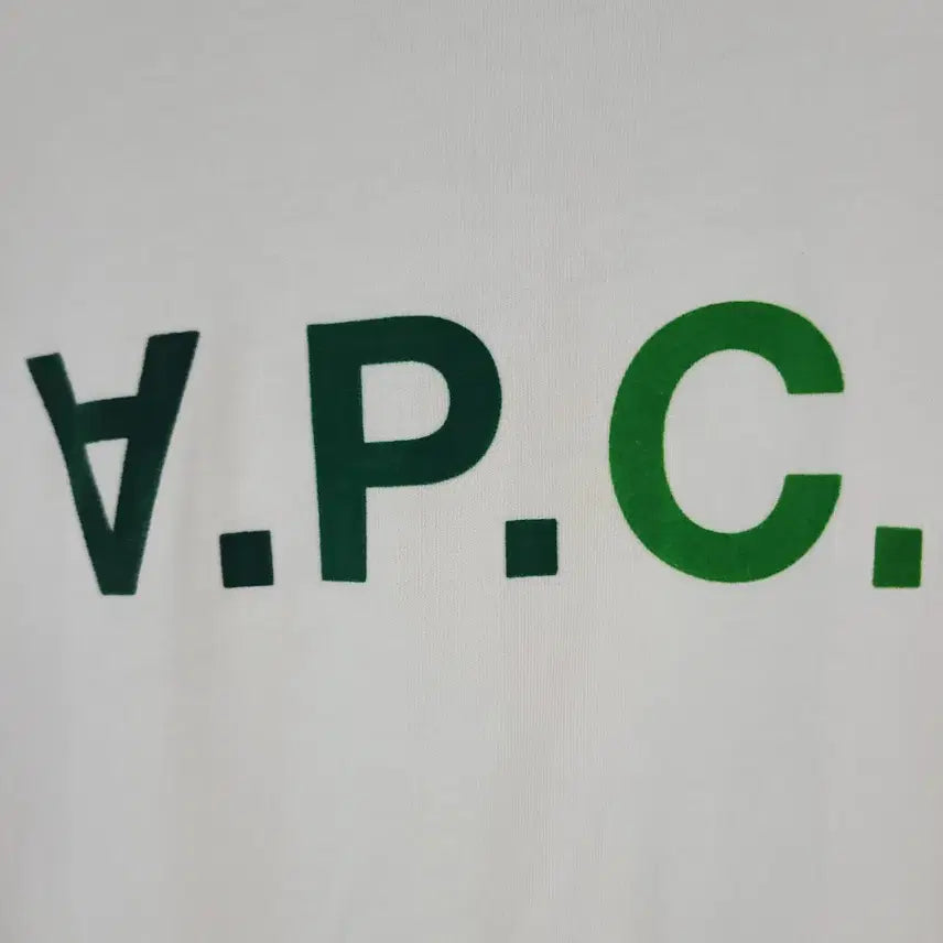 [BUNJANG] APC Logo Short Sleeve T-Shirt / 2022년 apc 아페쎄 백화점판 로고 반팔 티셔츠