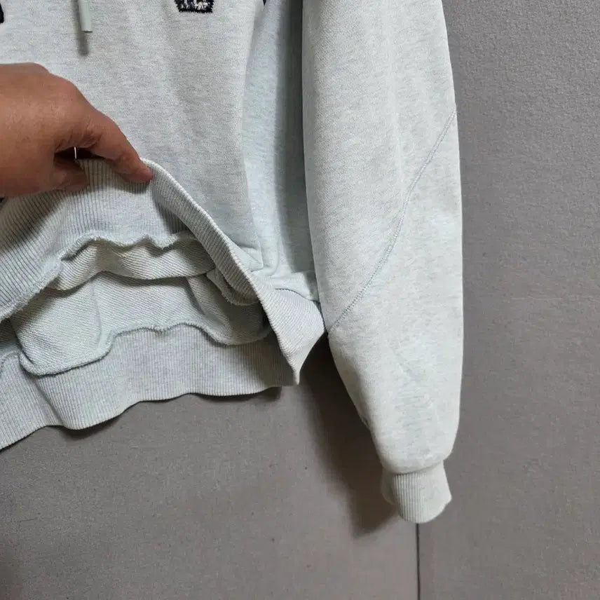 [BUNJANG] G-Cut Hooded Sweatshirt Size F / 지컷 후드 맨투맨 F  n5222