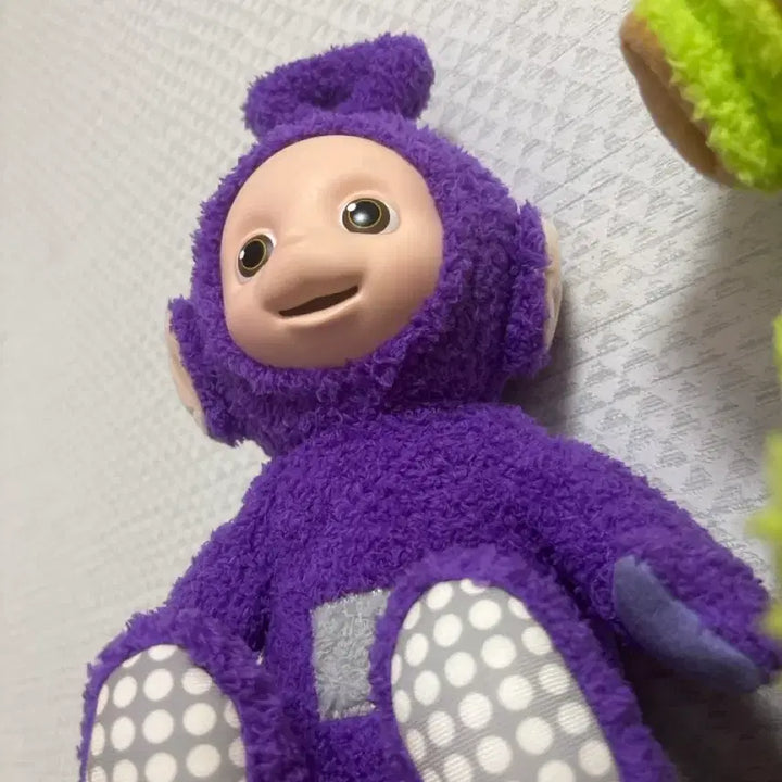 [BUNJANG] Teletubbies Tinky Winky Plush Doll Japan Exclusive / 텔레토비 보라돌이봉제 인형 일본 한정