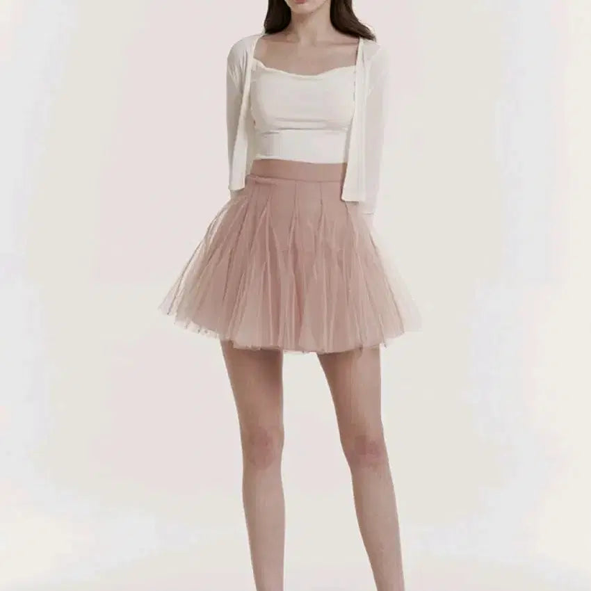 [BUNJANG] Grace Yu Chiffon Mini Skirt XS / 그레이스유 샤 스커트 XS (택달린새상품)