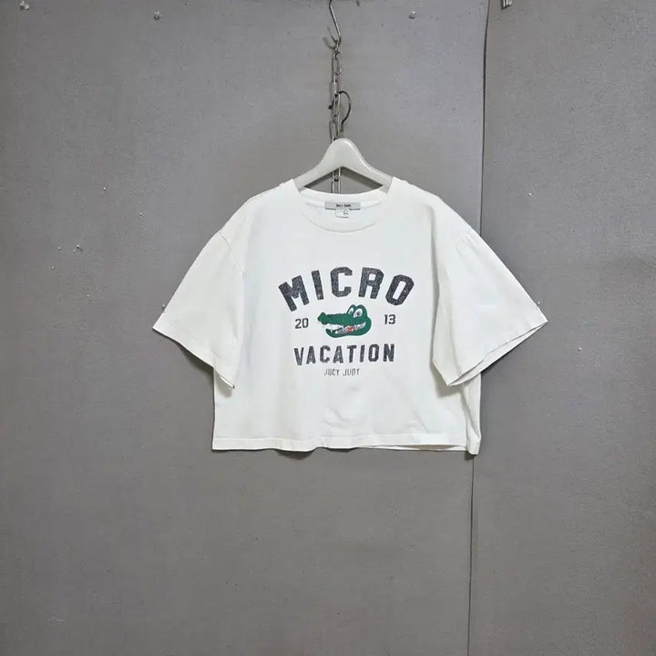 [BUNJANG] Juicy Judy Round T-Shirt White Size 85 / 쥬시쥬디 라운드 티셔츠  85  n5223