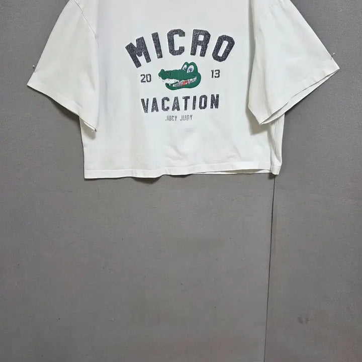 [BUNJANG] Juicy Judy Round T-Shirt White Size 85 / 쥬시쥬디 라운드 티셔츠  85  n5223
