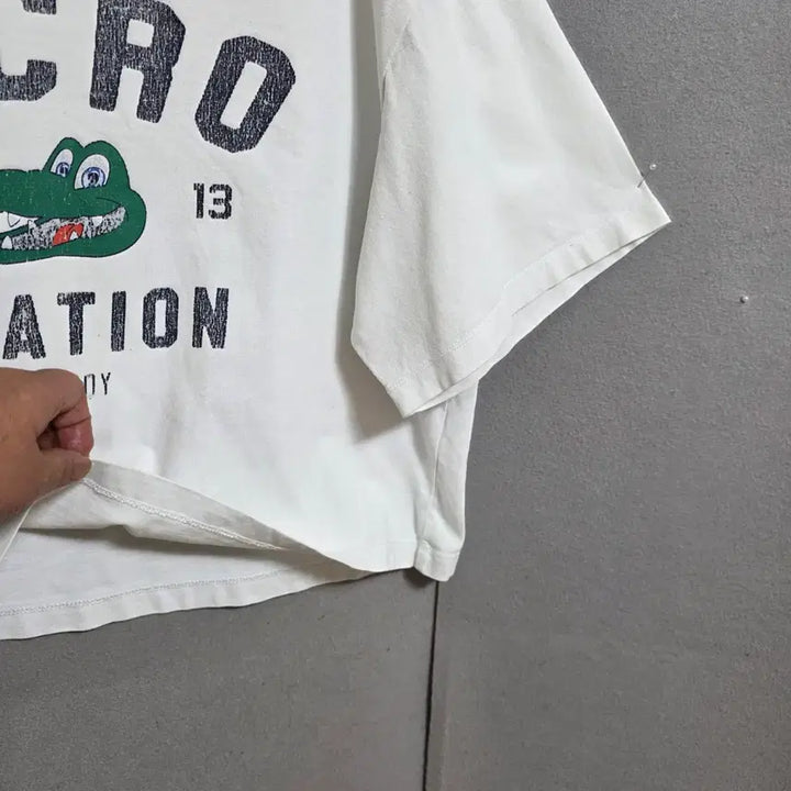 [BUNJANG] Juicy Judy Round T-Shirt White Size 85 / 쥬시쥬디 라운드 티셔츠  85  n5223