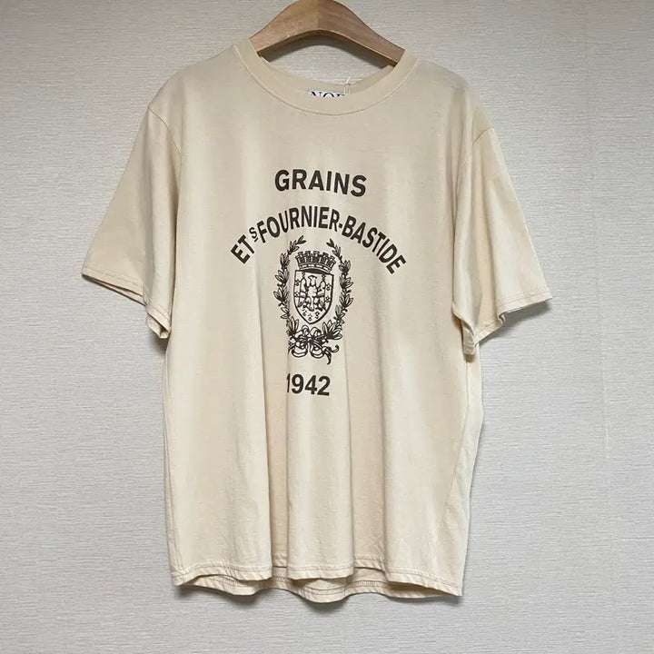 [BUNJANG] NOD Lettering Printing Short Sleeve T-shirt / NOD 레터링 프린팅 반팔 티셔츠