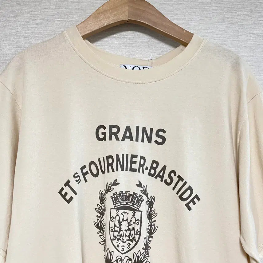 [BUNJANG] NOD Lettering Printing Short Sleeve T-shirt / NOD 레터링 프린팅 반팔 티셔츠