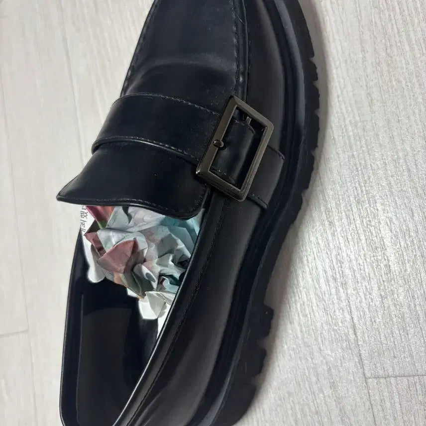 [BUNJANG] Sestie Square Platform High Loafers / 세스띠 스퀘어 통굽 하이 로퍼