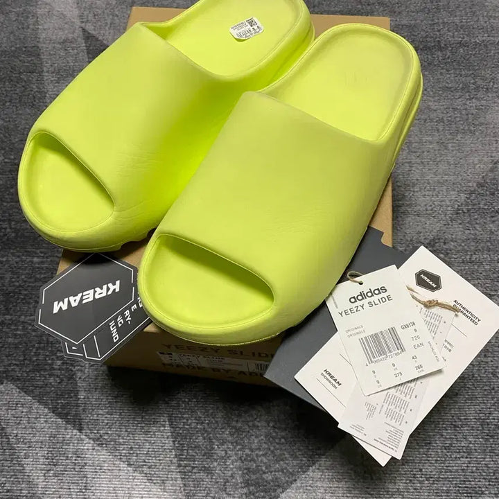 [BUNJANG] Adidas Yeezy Slide Full Set Size 275 / {[크림구매] 아디다스 이지 슬라이드 풀구성 275 사이즈}