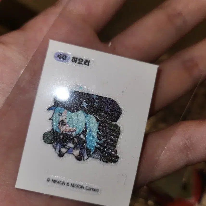 [BUNJANG] Blue Archive Hiyori Stick Seal / 블루아카이브 띠부띠부씰 히요리