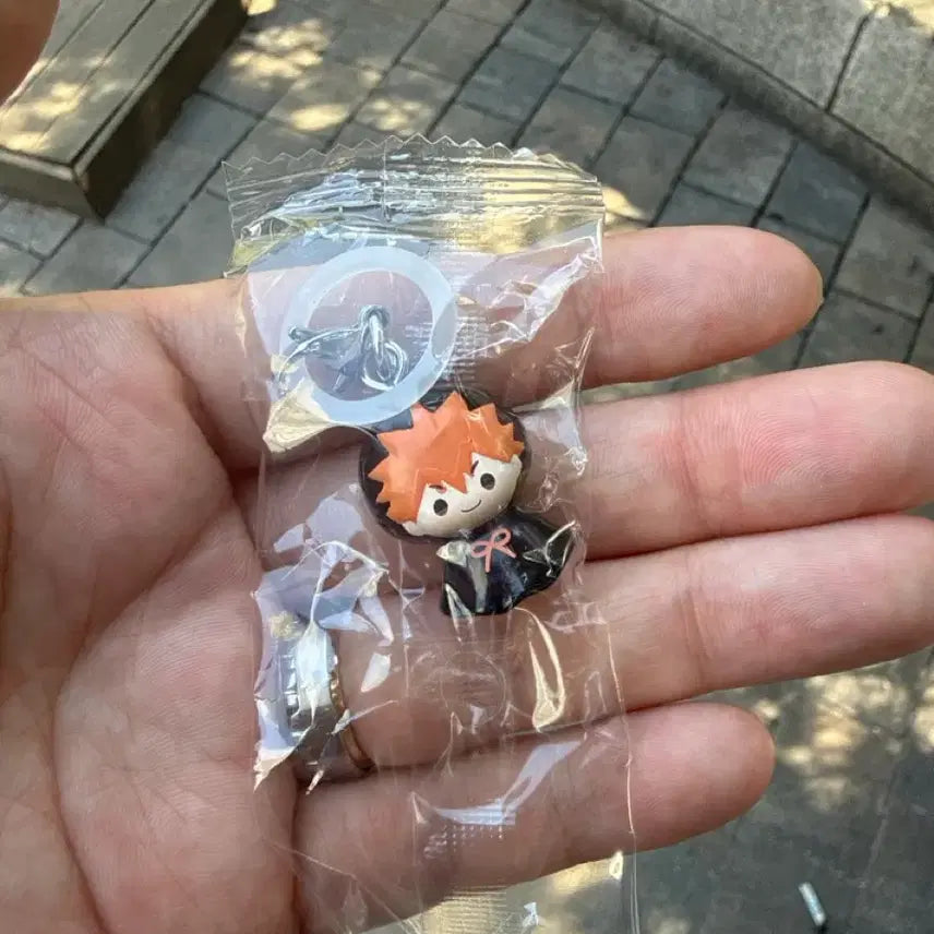 [BUNJANG] Haikyu!! Mejirushi Hinata Acrylic Charm / 하이큐 메지루시(히나타 팝니다)