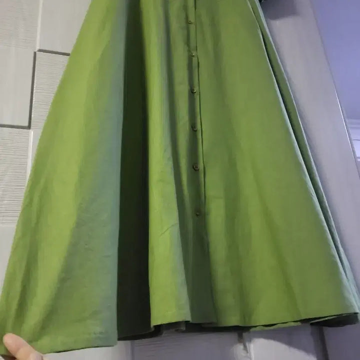 [BUNJANG] Linen Long Dress / 마 롱원피스