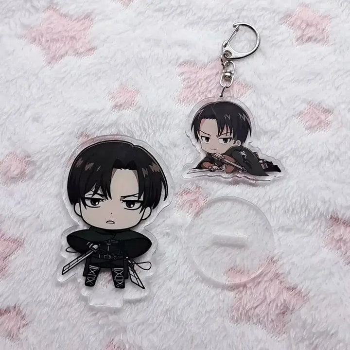 [BUNJANG] Attack on Titan Levi Acrylic Keychain / 진격거 리바이 키링(제시가능)