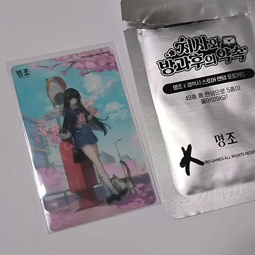 [BUNJANG] Myeongjo Chisa Photocard / 명조 치사 포토카드
