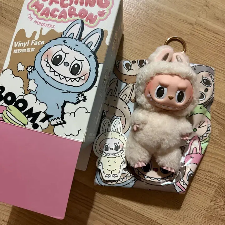[BUNJANG] Labubu Soy Milk Plush Keychain / 정품)라부부 소이밀크