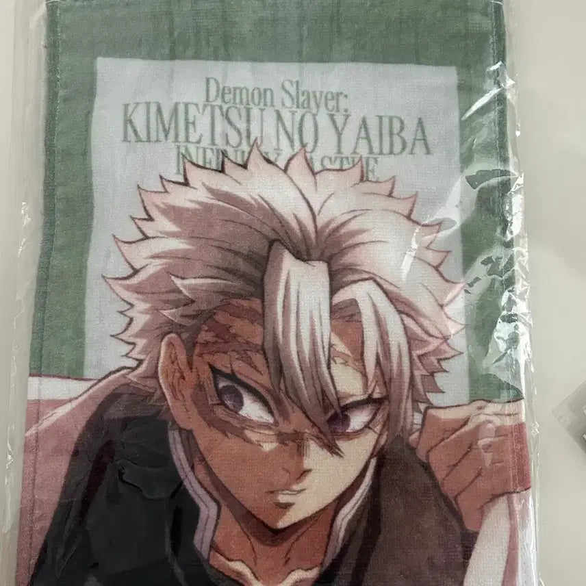 [BUNJANG] Demon Slayer Shinazugawa Sanemi Infinity Castle Towel Poster / 귀칼 귀멸의칼날 시나즈가와 사네미 무한성 타올 수건 포스터