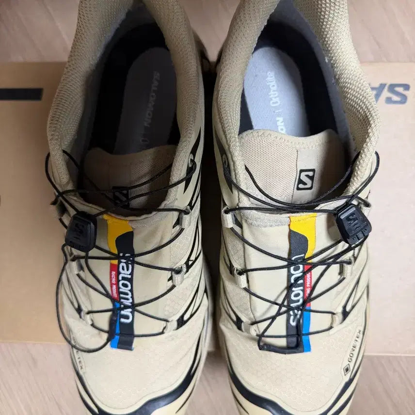 [BUNJANG] Salomon XT-6 GTX Safari Black Sneakers / 살로몬 XT-6 GTX 사파리 블랙 280