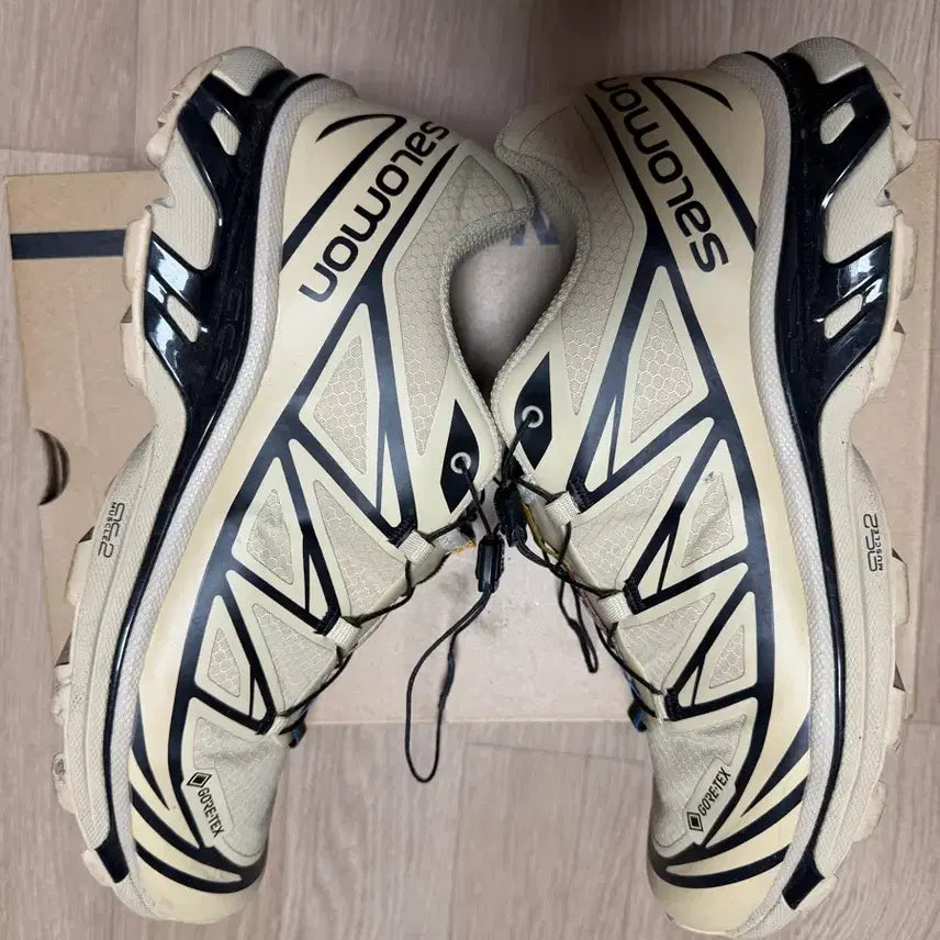 [BUNJANG] Salomon XT-6 GTX Safari Black Sneakers / 살로몬 XT-6 GTX 사파리 블랙 280