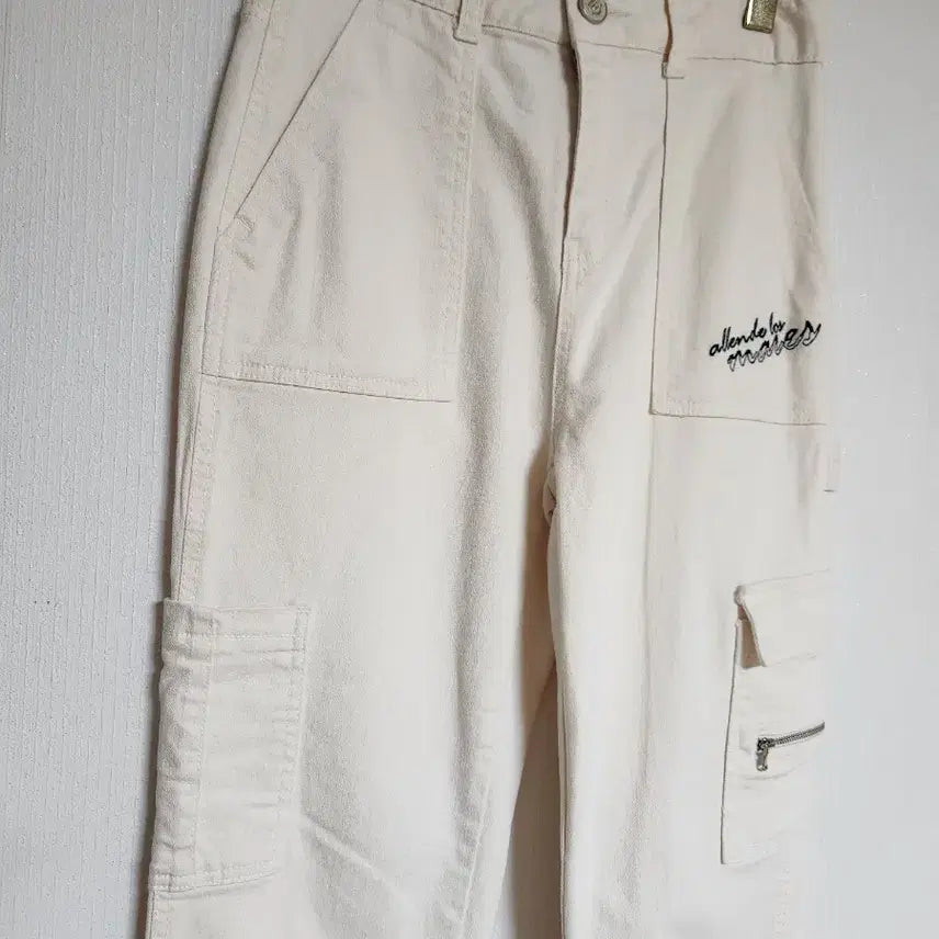 [BUNJANG] EGOIST 2020 Cargo Span Denim Pants Size 27 / 에고이스트2020카고 스판 데님팬츠27세미와이드