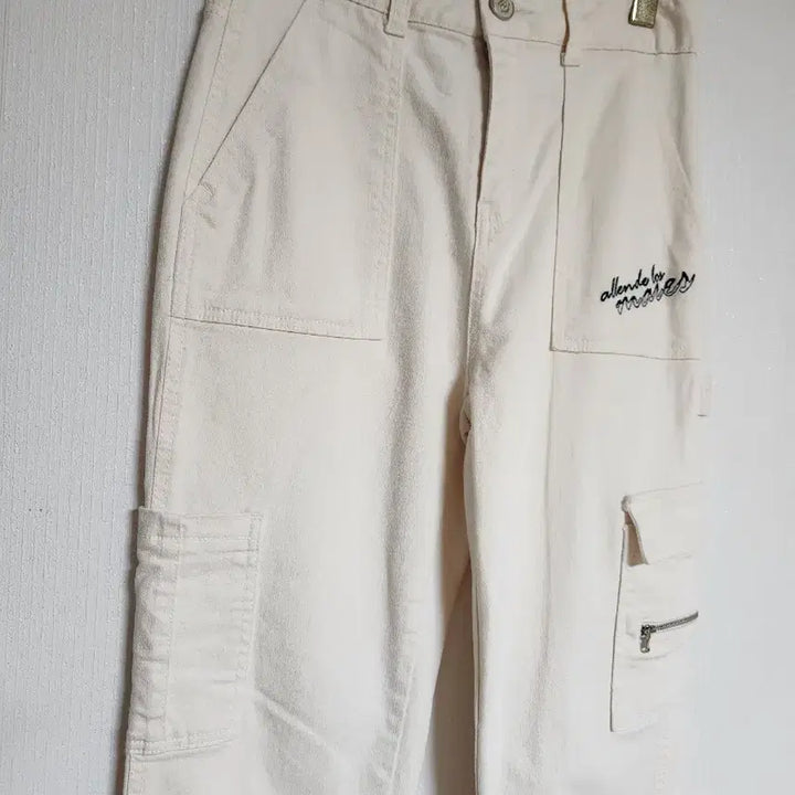 [BUNJANG] EGOIST 2020 Cargo Span Denim Pants Size 27 / 에고이스트2020카고 스판 데님팬츠27세미와이드