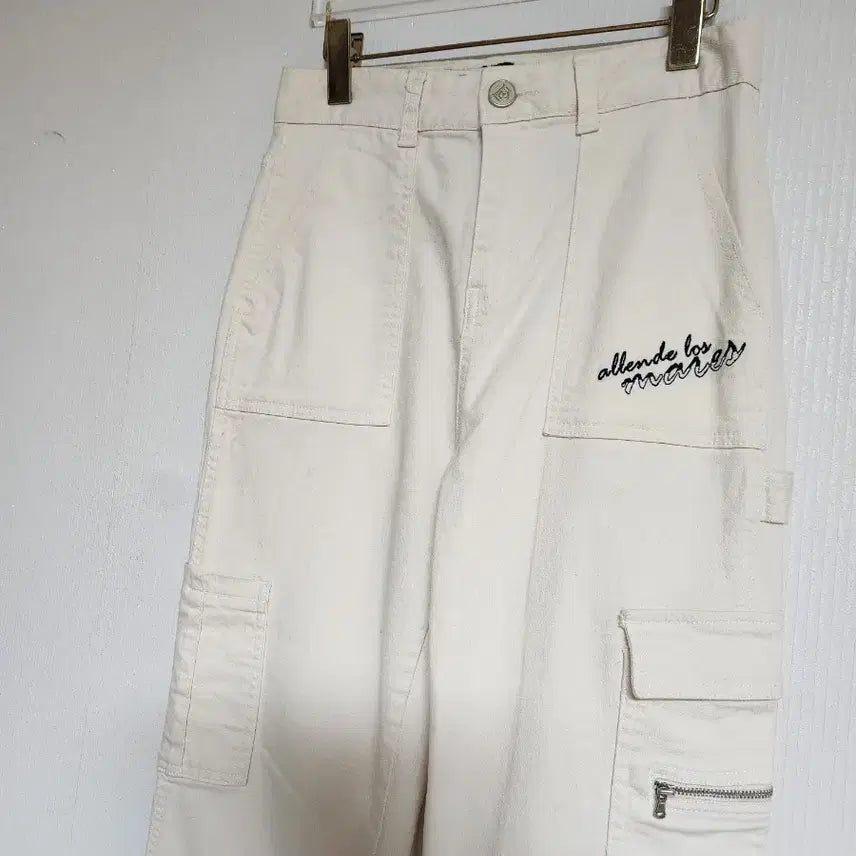 [BUNJANG] EGOIST 2020 Cargo Span Denim Pants Size 27 / 에고이스트2020카고 스판 데님팬츠27세미와이드