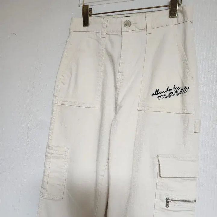 [BUNJANG] EGOIST 2020 Cargo Span Denim Pants Size 27 / 에고이스트2020카고 스판 데님팬츠27세미와이드