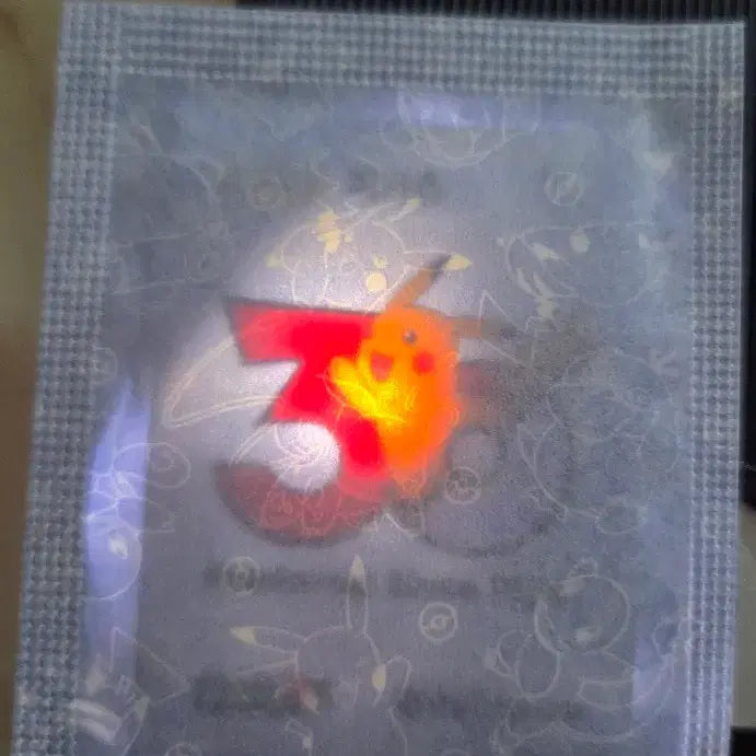 [BUNJANG] Pokemon 30th Anniversary Pikachu Sealed Sticker / 포켓몬 띠부씰 30주년 피카츄 미개봉 판매합니다.