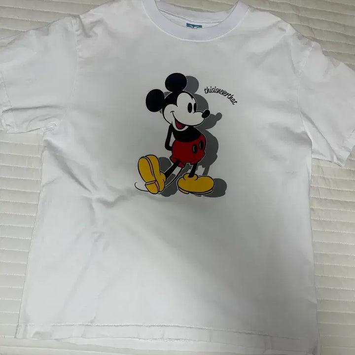 [BUNJANG] Thisisneverthat Mickey Mouse Short Sleeve T-Shirt (Size M) / 디스이스네버댓 미키마우스 반팔티 M사이즈 팝니다