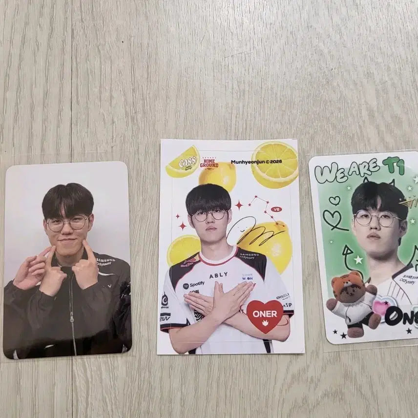 [BUNJANG] T1 Oner Bundle Set Photocard / T1 Oner 오너 포카 일괄