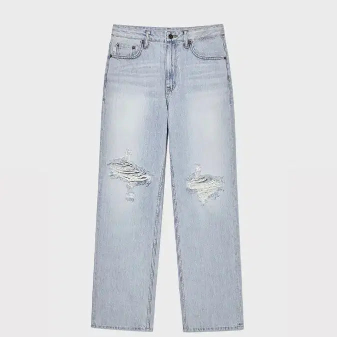 [BUNJANG] Glowny Classic Denim Straight Jeans / 글로니 클래식 데님 스트레이트 청바지