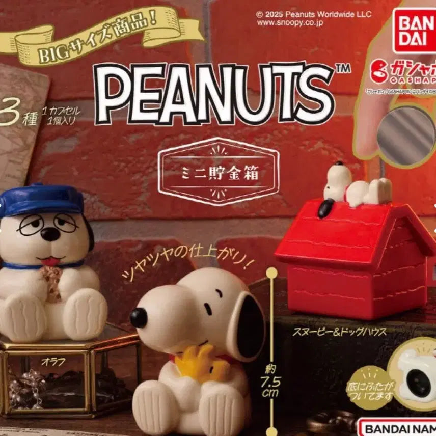 [BUNJANG] Snoopy Piggy Bank Gacha Figure / 스누피 저금통 가챠