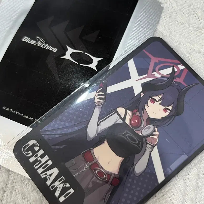 [BUNJANG] Blue Archive Musinsa Manmajeon Chiaki Photocard / 블루아카이브 무신사 만마전 치아키 포토카드