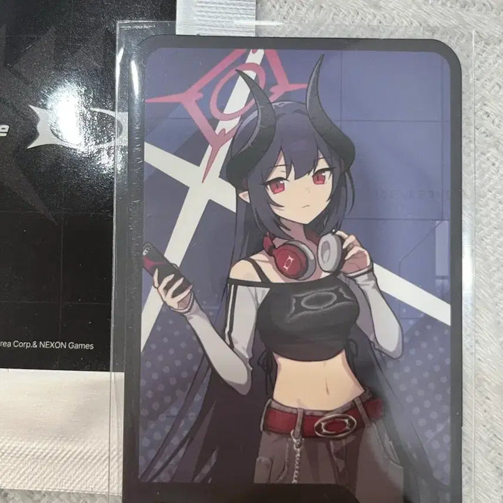 [BUNJANG] Blue Archive Musinsa Manmajeon Chiaki Photocard / 블루아카이브 무신사 만마전 치아키 포토카드