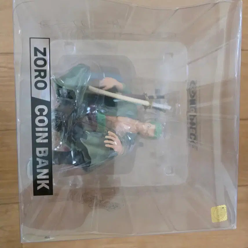 [BUNJANG] One Piece Zoro Coin Bank Figure / 원피스 조로 코인 뱅크 피규어 새상품