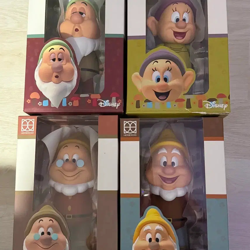 [BUNJANG] HEROCROSS Disney Snow White Dwarfs Figures / HEROCROSS 디즈니 백설공주 난쟁이 피규어