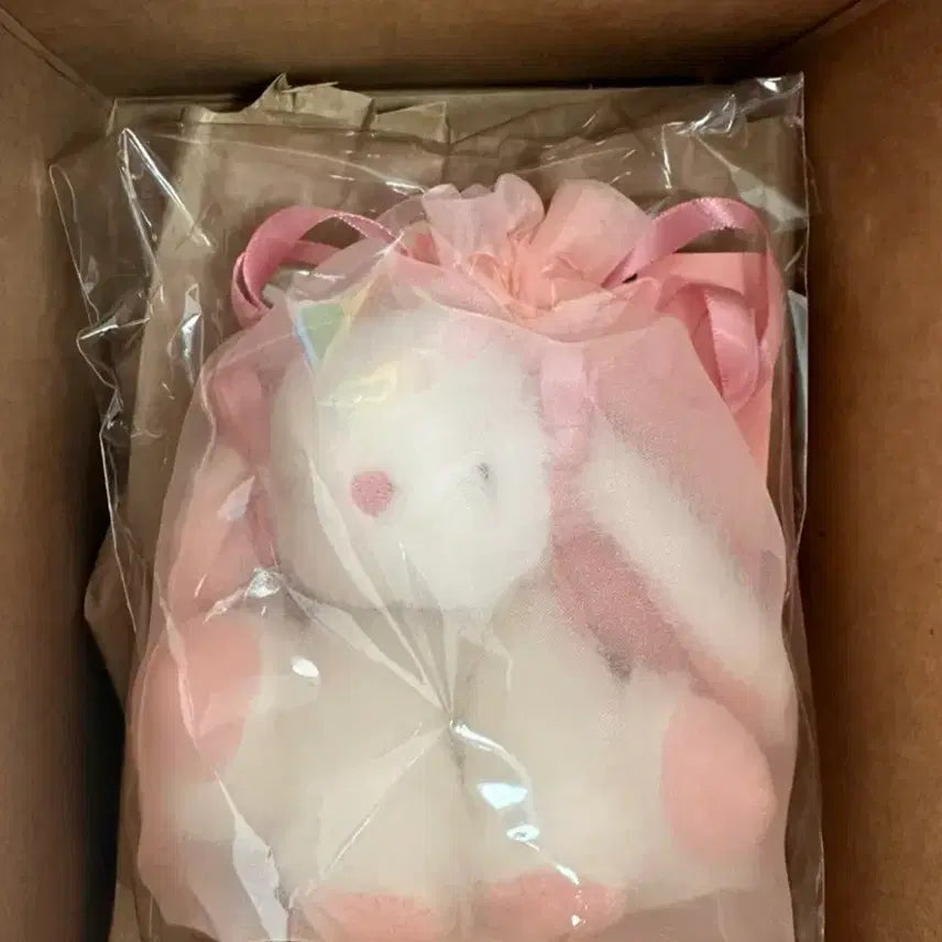 [BUNJANG] Starbucks Sweet Fluffy Bunny Plush Keychain New / 스타벅스  스위트 플러피 버니 인형키링 새상품