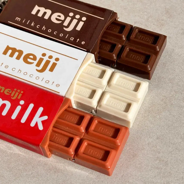 [BUNJANG] Meiji Chocolate Keyring / (인기)일본 메이지 초콜릿 키캡키링 클릭커 똑딱이 딸깍이 초콜렛
