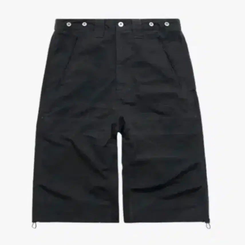 [BUNJANG] Politeru Rebuild 6-Cut Work Pants Black / [3]폴리테루 리빌드 6컷 워크팬츠 블랙
